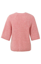 Lade das Bild in den Galerie-Viewer, YAYA - kurzarm Sweater Vintage Pink Melange
