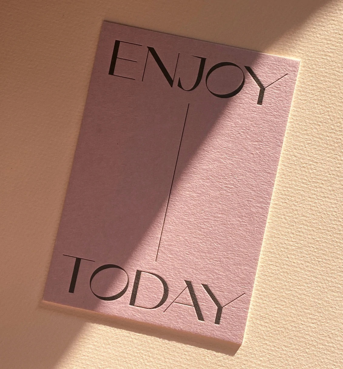 Postkarte - Enjoy today